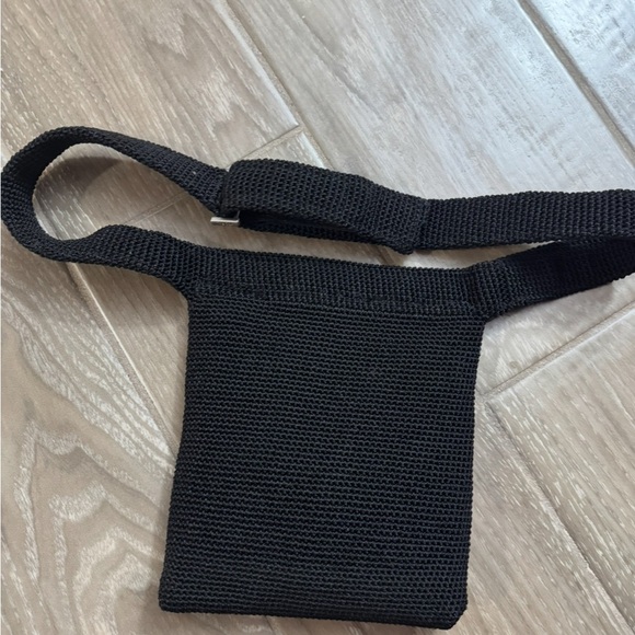 black woven versatile crossbody bag from Sak Small to Medium - Picture 2 of 9